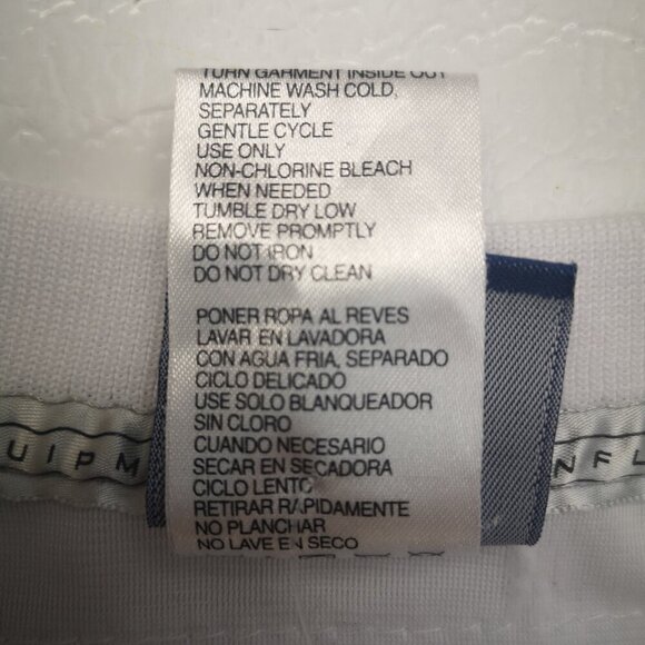 NFL Reebok Youth's Size Medium NY Jets #4 Favre White & Green V-neck Jersey - Picture 5 of 13